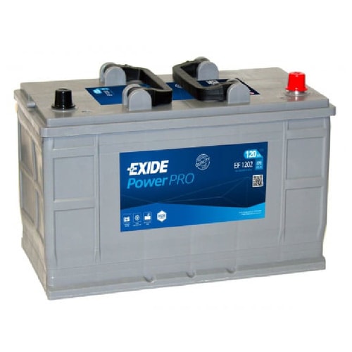 12V 120Ah Exide Start Pro Buşonlu R+ Side